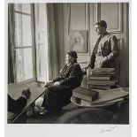 Horst P. Horst (das ist: Horst Paul Albert Bohrmann). Gertrude Stein mit Horst P. Horst, Paris.