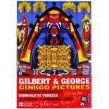 Gilbert and George. Ginkco pictures. Farboffsetplakat auf Papier zur "Biennale di Vinezia 2005".