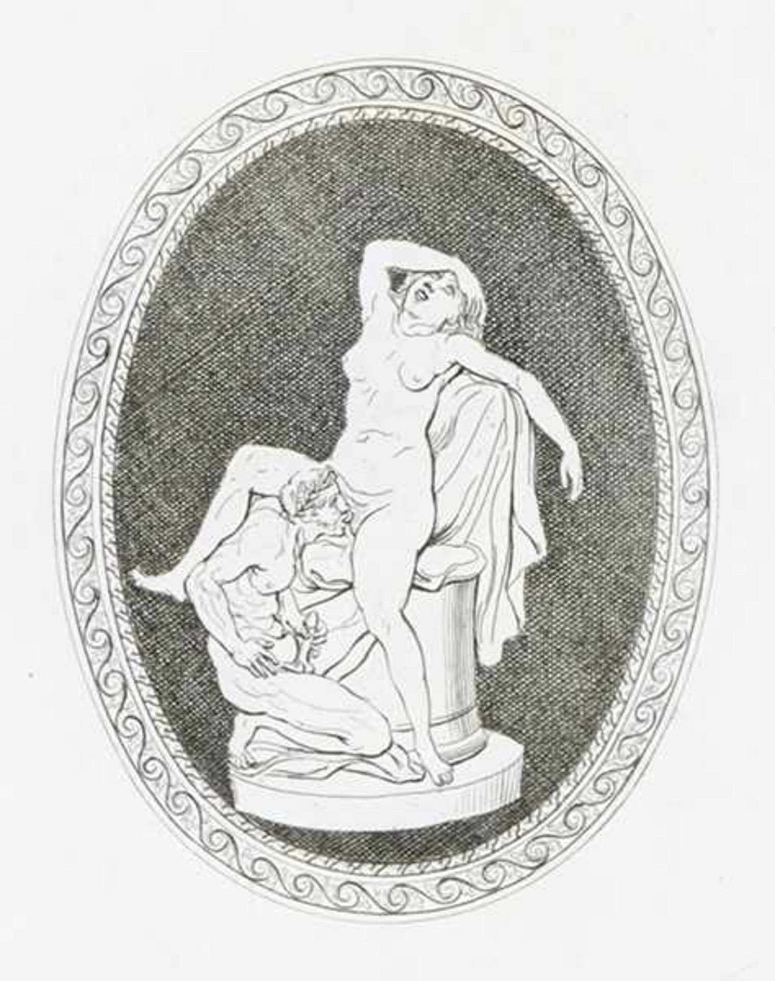 Hancarville, Pierre-Fr. Hugues d'. Les delices des Cesars, d'après une suite de pierres gravées sous - Bild 2 aus 3