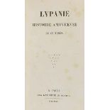 Blessebois, Pierre-Corneille. Lupanie. Histoire amoureuse de ce temps. Nachdruck der Ausgabe