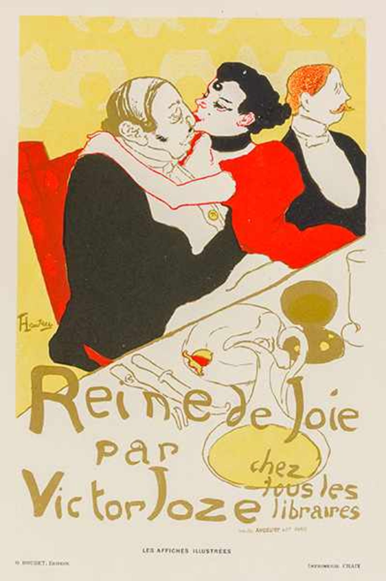 Werbung - - Maindron, Ernest. Les Affiches illustrées (1886-1895). Mit 72 farblithographischen - Bild 2 aus 5