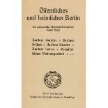 Ostwald, Hans. Im Sittenspiegel der Großstadt. Gesammelte Großstadt-Dokumente. Bände 2 und 4-7 (