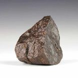 Mineralien - - Steinmeteorit Marokko. Fundort West-Sahara, Afrika, mit ausgeprägter Schmelzkruste.