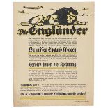 Sammlung von ca. 32 Flugblättern, Zeitungs-Sonderausgaben sowie Kleinplakaten. Deutsch, um 1916-