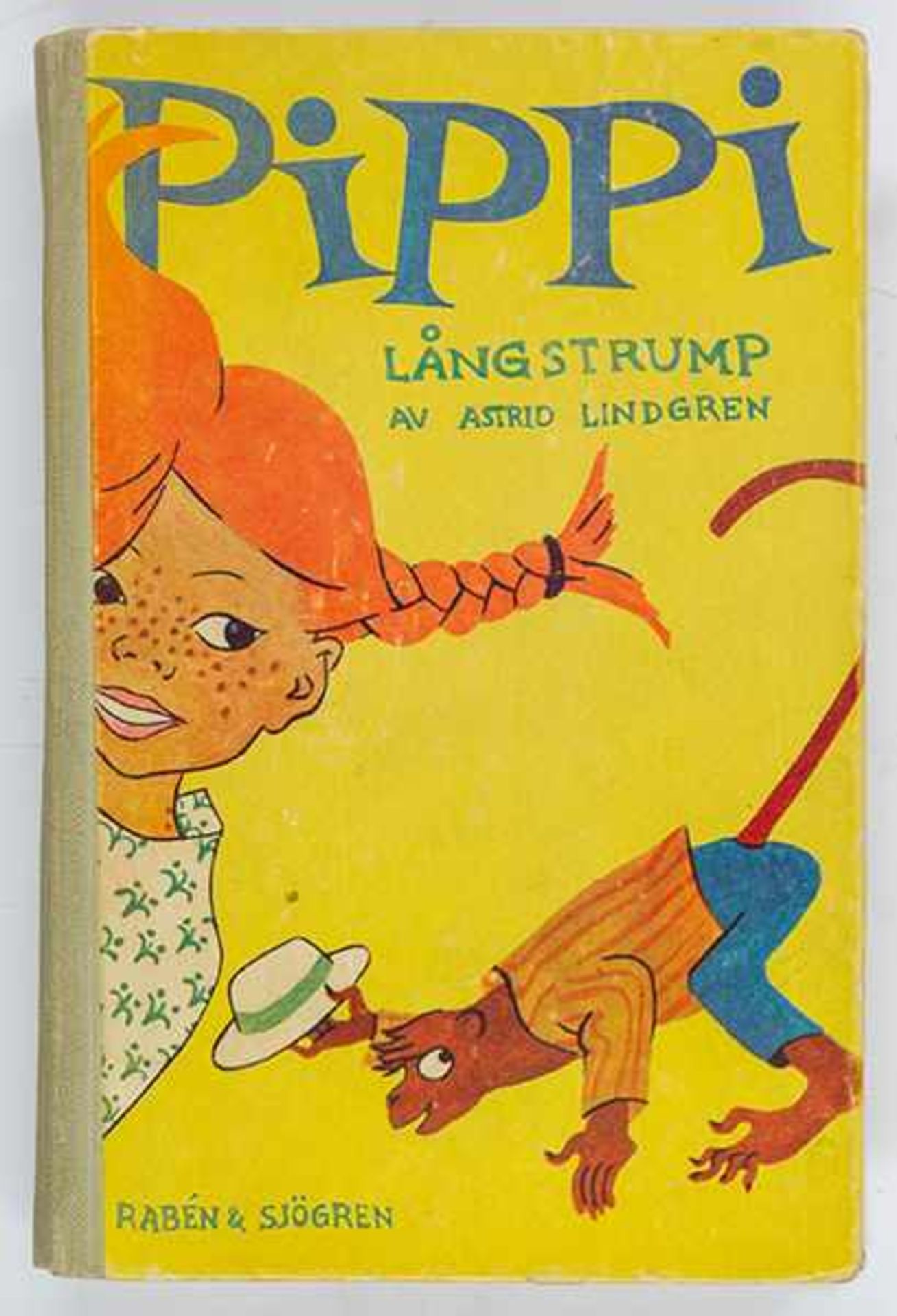 Lindgren, Astrid. Pippi Langstrump. Bände 1-3. Stockholm, Rabén & Stögren, 1945, 1946 und 1948. - Bild 2 aus 4