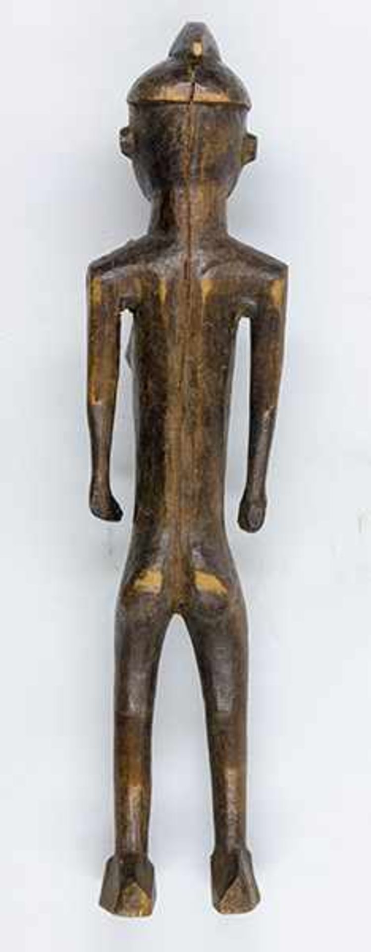 Afrikana - - Weibliche Figur, Lobi/Burkina Faso? Größe: 50 x 12 x 10 cm.Mit leichten - Bild 2 aus 4