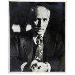 Haas, Robert. Arturo Toscanini. 2 Original-Photographien. Vintages. Bromsilbergelatineabzüge.