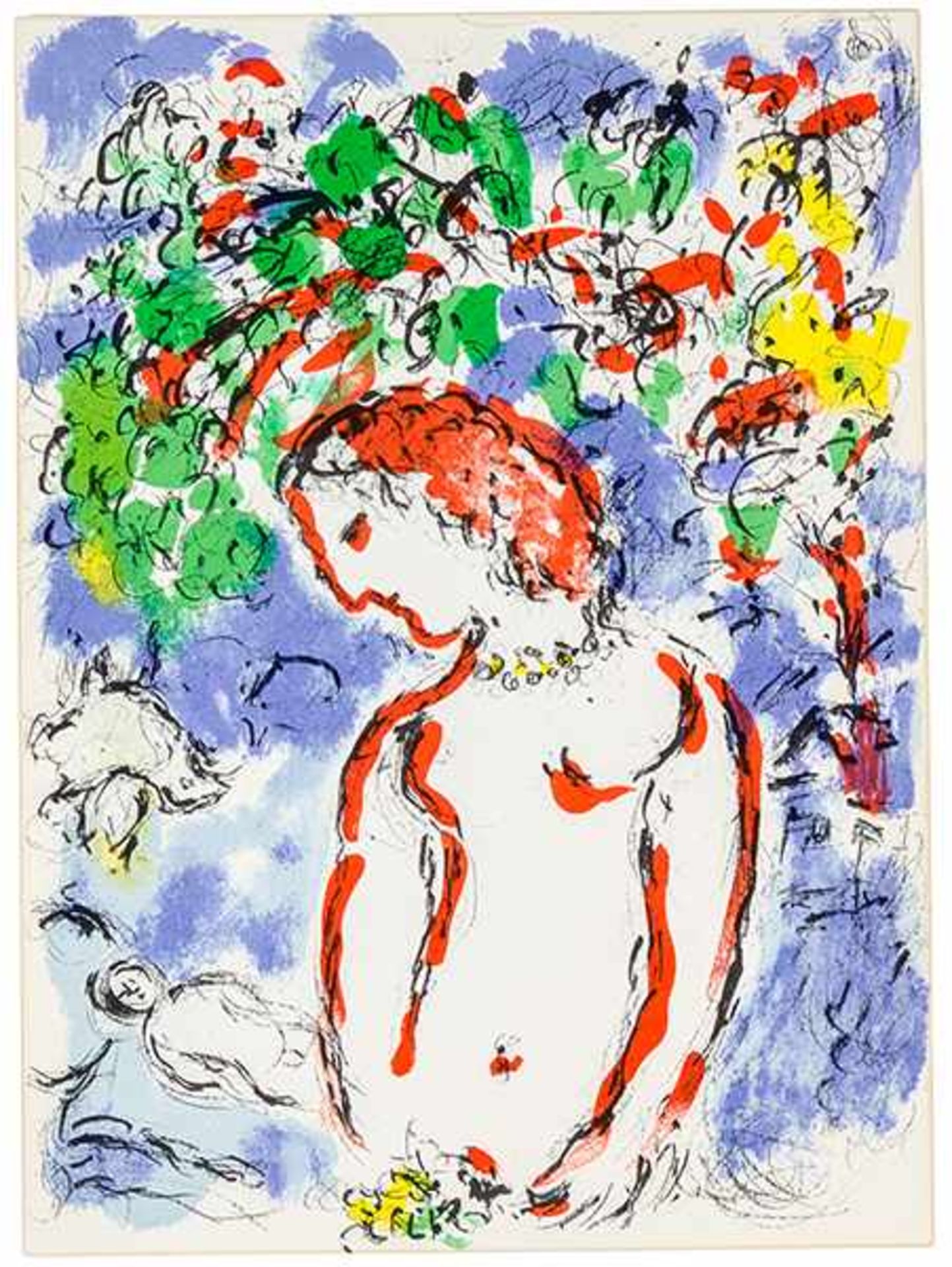 Chagall, Marc - - Derrière le Miroir. Nr. 198 und 225. Mit zusammen 4 (2 doppelblattgroßen)