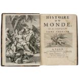 Chevreau, Urbain. Histoire du monde. 2 Bände. Mit gestochenem Frontispiz, 2 (wiederholten)