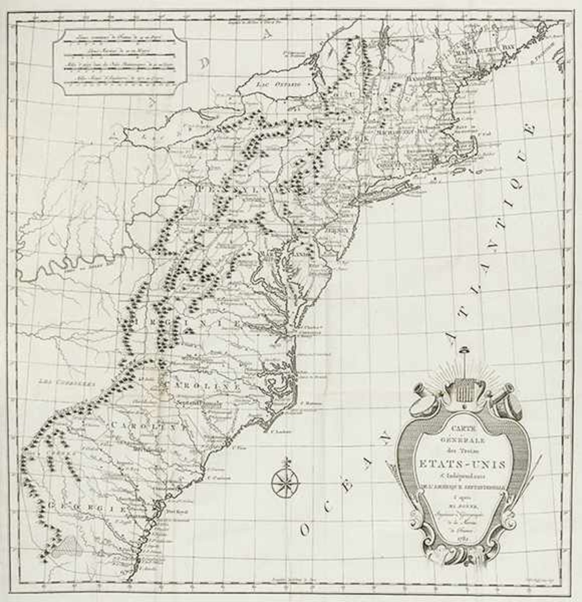 Amerika - Nordamerika - - Cluny, A und Joseph Mandrillon. Le voyageur Américain, ou observations sur - Bild 2 aus 2