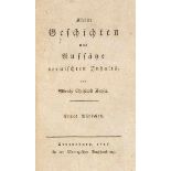 Kayser, Albrecht Christoph. Kleine Geschichten und Aufsätze vermischten Inhalts. 2 Bände.