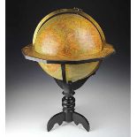 Globen - Astronomie - - Erdglobus von Felkl & Sohn. Rostok bei Prag um 1900, bezeichnet "Erdkugel (
