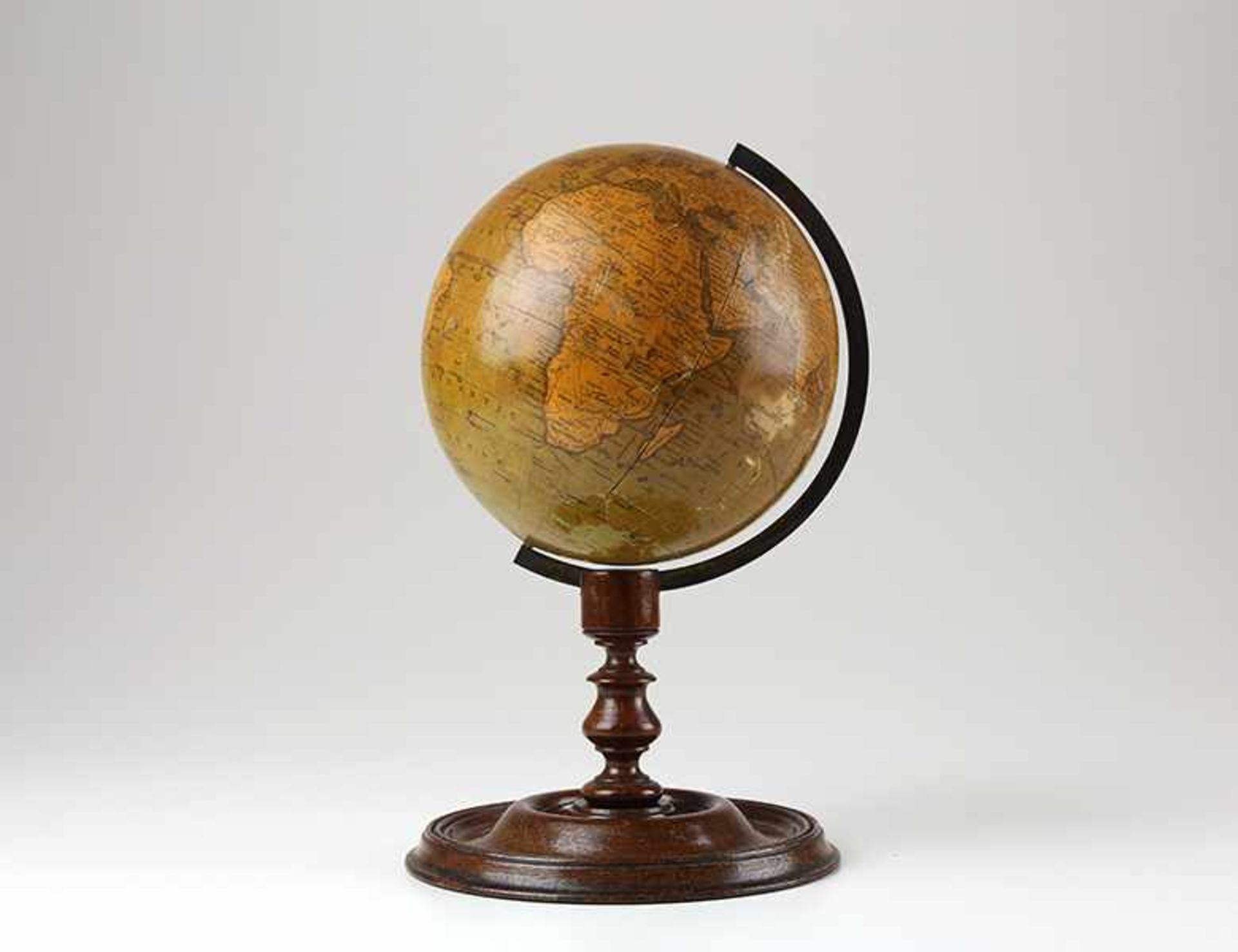 Globen - Astronomie - - Erdglobus von James Manning. London 1862, bezeichnet "Manning's new & - Bild 2 aus 4