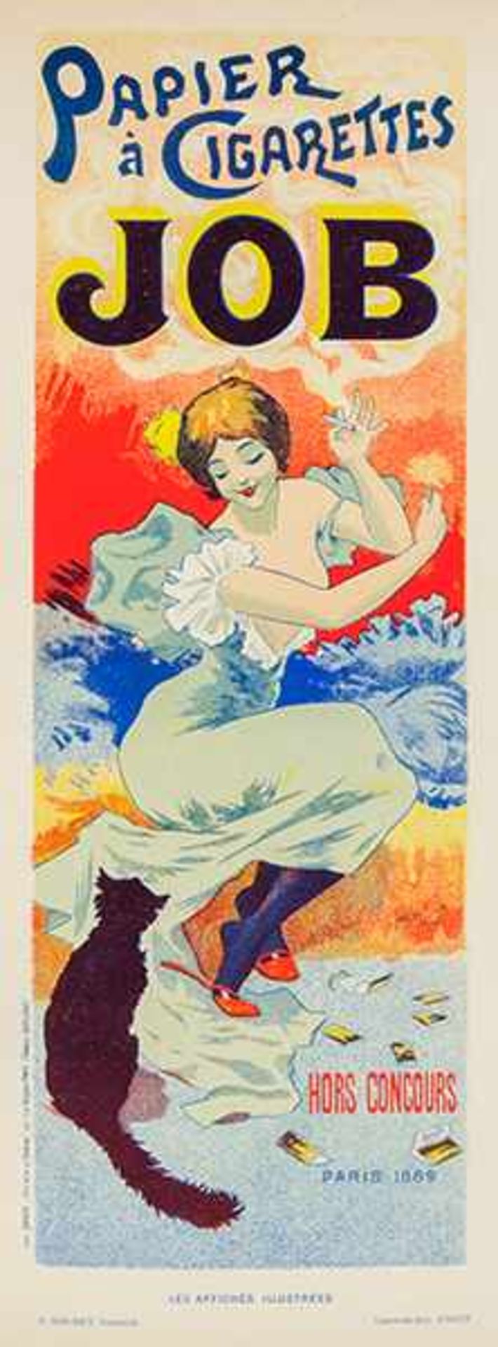 Werbung - - Maindron, Ernest. Les Affiches illustrées (1886-1895). Mit 72 farblithographischen - Bild 4 aus 5