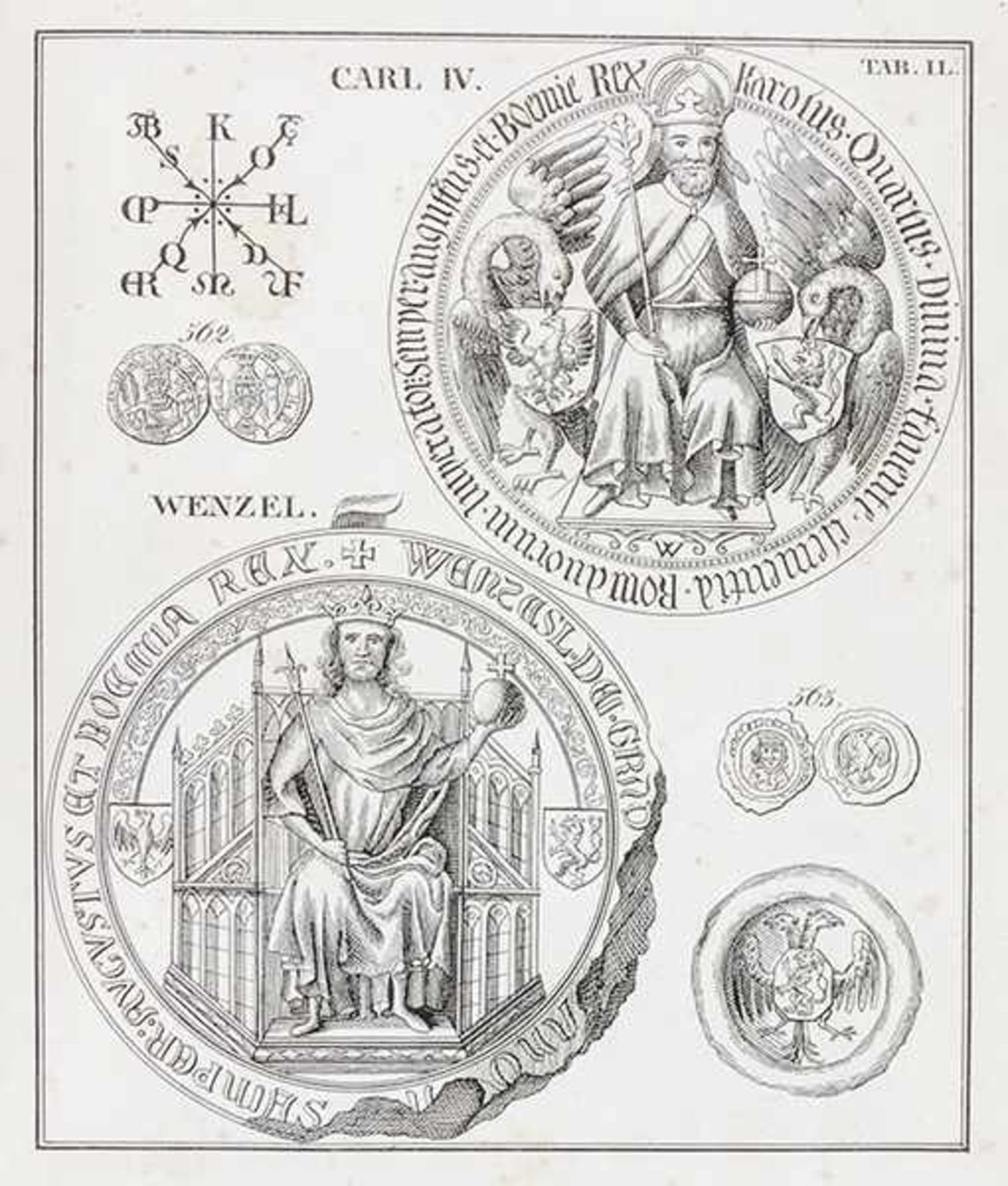 Numismatik - - Götz, Christian Jacob. Deutschlands Kayser-Münzen des Mittel-Alters. Gesammelt,