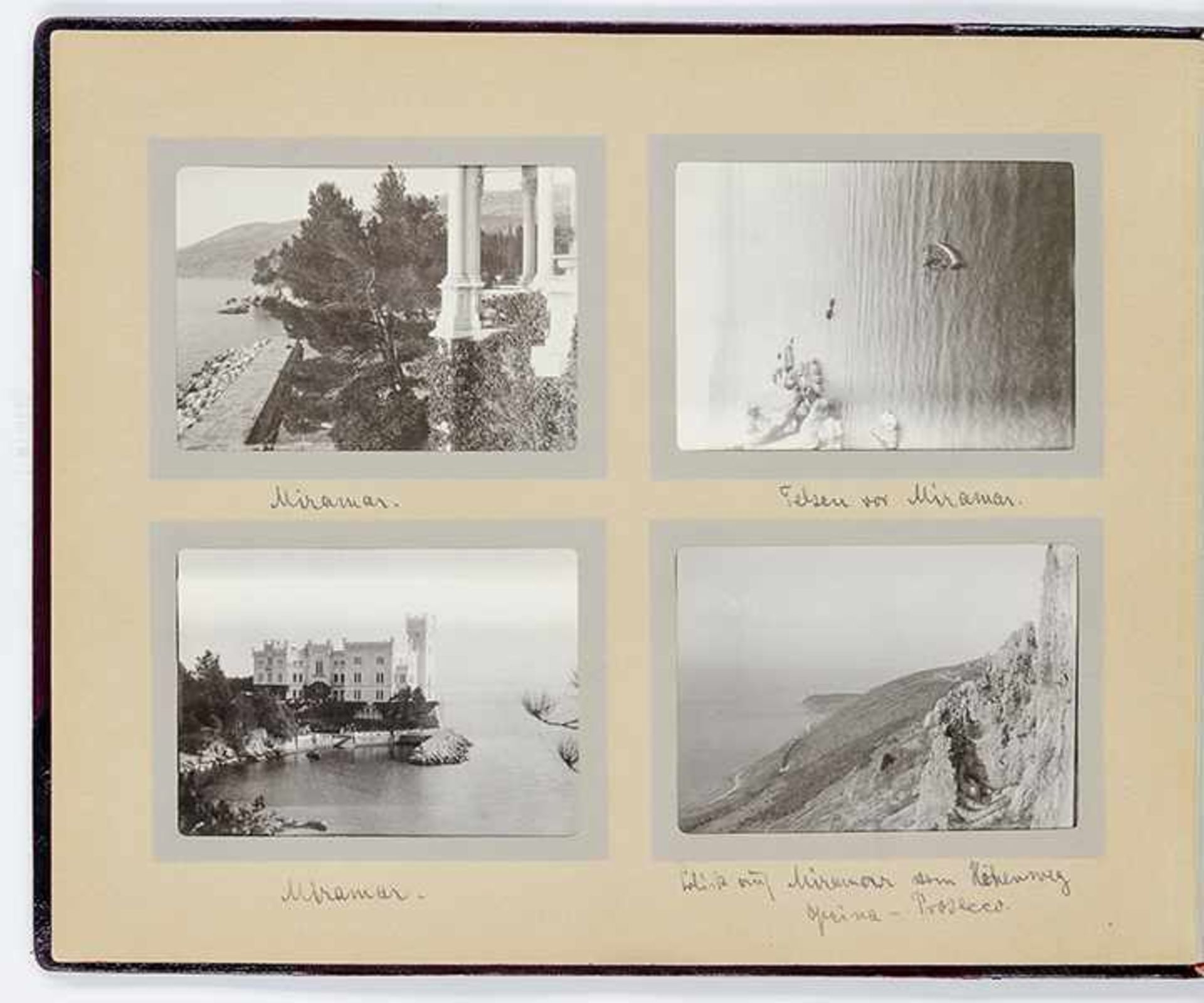Griechenland - - Album mit 196 Original-Photographien. Vintages. Silbergelatine. Gesteckt. Um - Bild 4 aus 6