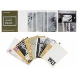 Beuys, Joseph. Sammlung von 10 Einladungskarten für Ausstellungen von Joseph Beuys in der Galerie