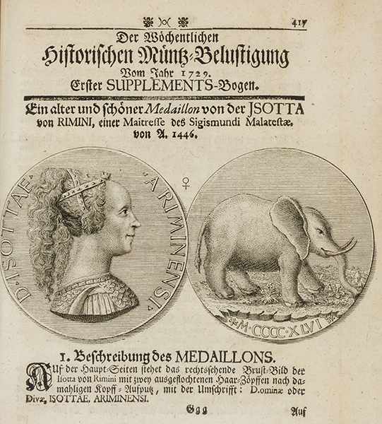 Numismatik - - Köhler, Johann David. Historischer Münz-Belustigung erster bis zwey und zwanzigster - Image 2 of 6