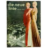 Bauhaus - - die neue linie. Jahr 1935 komplett in 12 Einzelheften. Leipzig, Beyer, 1935. 36 x 26 cm.