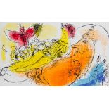 Chagall, Marc - - Lassaigne, Jacques. Chagall. Mit 15 (inklusive Umschlag, davon 5