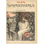 Satire - - Simplicissimus. Illustrierte Wochenschrift. Herausgegeben von A. Langen, Th. Th. Heine,