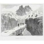 Europa - Alpen - - Auldjo, John. Narrative of an ascent to the summit of Mont Blanc on the 8th and