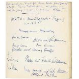 Gästebuch des deutschen Diplomaten Carl-Heinz Lüders. Mit zahlreichen Eintragungen. Bonn u.a.,