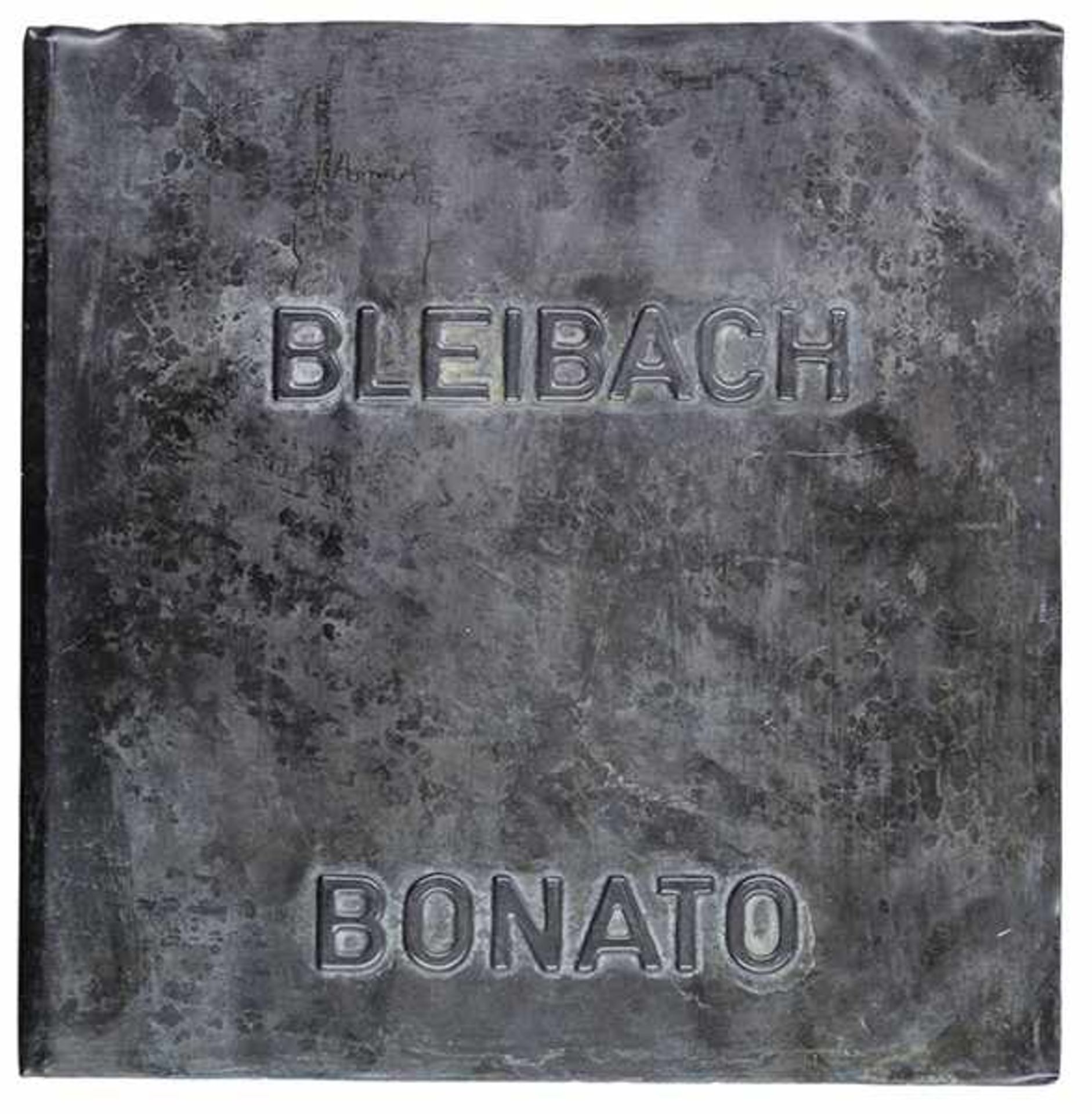 Bonato, Viktor. Bleibach. Galerie Hoffmeister, Lüdenscheid, 1985. Mit 15 montierten Original-