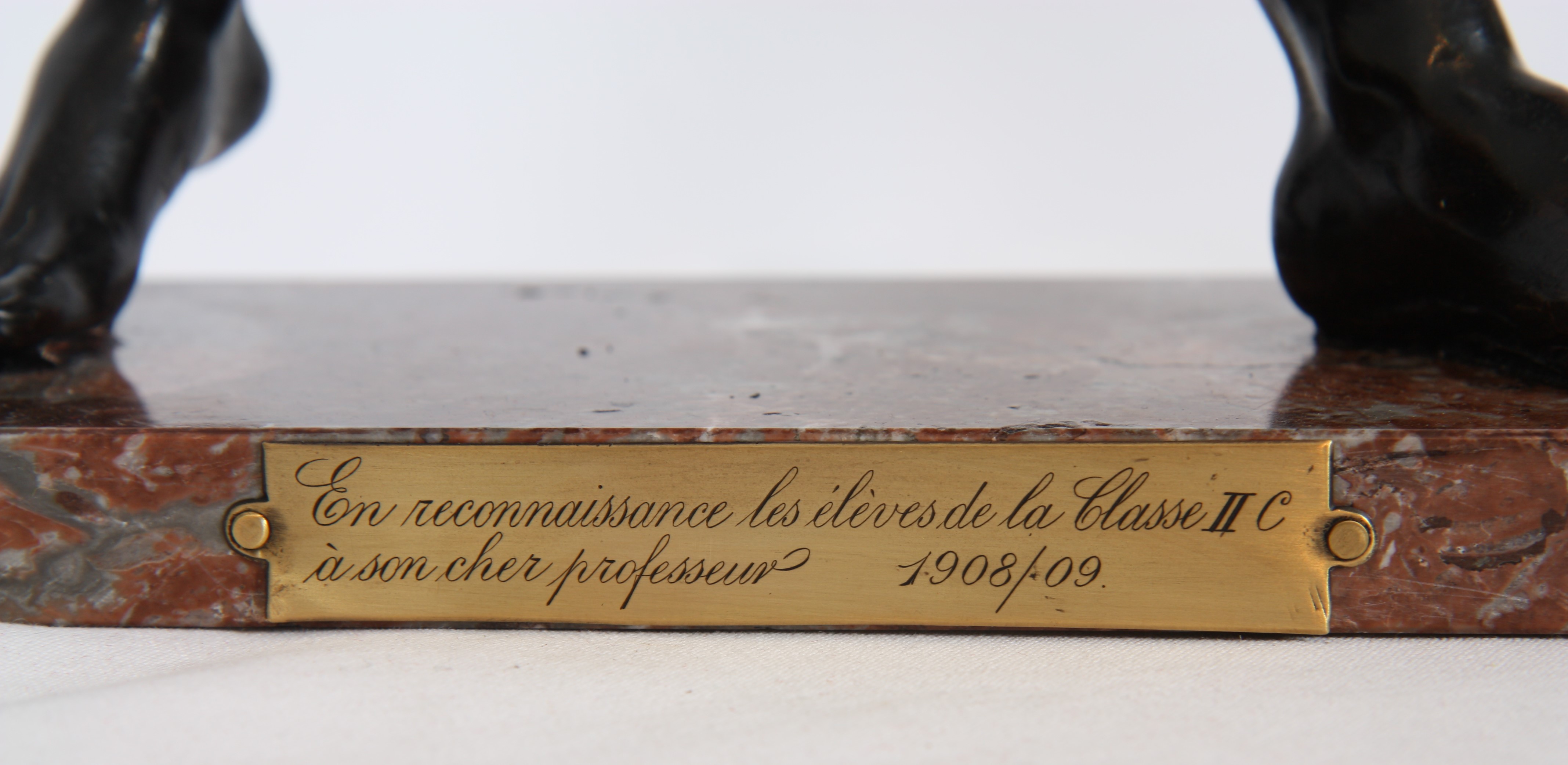 BRONZE "HERCULE POMARIUS" D'APRES WILLEM VAN TETRODE En bronze à patine brune, [...] - Image 2 of 3