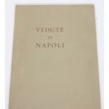 RECUEIL DE GRAVURES "VUES DE NAPLES" 1957 DE LINO BIANCHI BARRIVIERA [...]