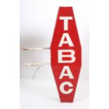 ENSEIGNE ECLAIRANTE "CAROTTE DE TABAC" En plastique de couleur, avec pattes [...]