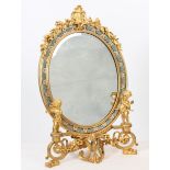 MIROIR DE TABLE EN BRONZE DORE "AUX PETITS JOUEURS DE BALLE" DE BARBEDIENNE En bronze [...]