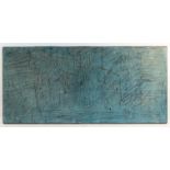 TABLEAU "ABSTRACTION EN BLEU" DE GEORGES NOEL (1924-2010) Technique mixte sur toile, [...]