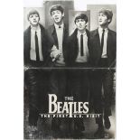 PLV "THE BEATLES THE FIRST U.S. VISIT" Impression noir et blanc sur papier [...]