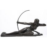 GRAND BRONZE "PENTHESILEE REINE DES AMAZONES, AUX CHEVEUX COURTS" DE MARCEL ANTOINE [...]