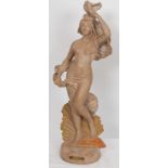 TERRE CUITE ART NOUVEAU "L'AURORE" DE PIERRE CAMPAGNE (1851-1887) En terre cuite [...]