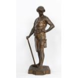 BRONZE "LE FORGERON DIT OU PAX ET LABOR" DE EMILE-LOUIS PICAULT (1833-1915) En bronze [...]