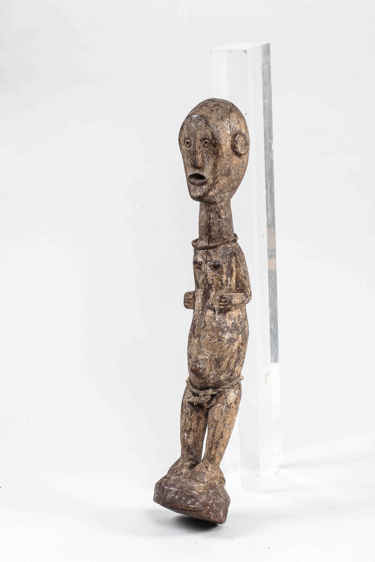 Statuette METOKO - ex Congo belge avant 1960 H : 52 cm - - Bild 2 aus 2