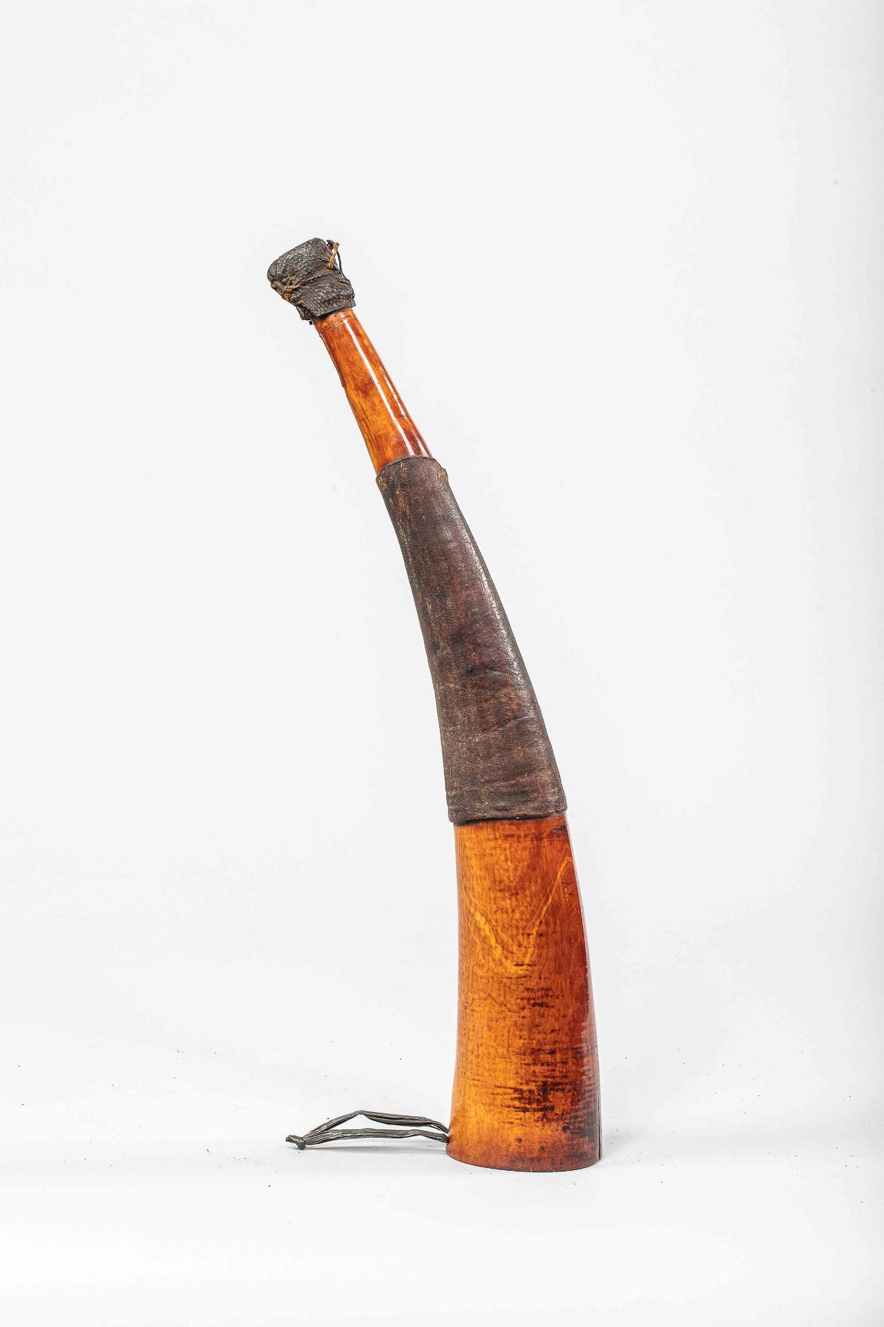 Trompe de chasse avant 1940 40 cm -