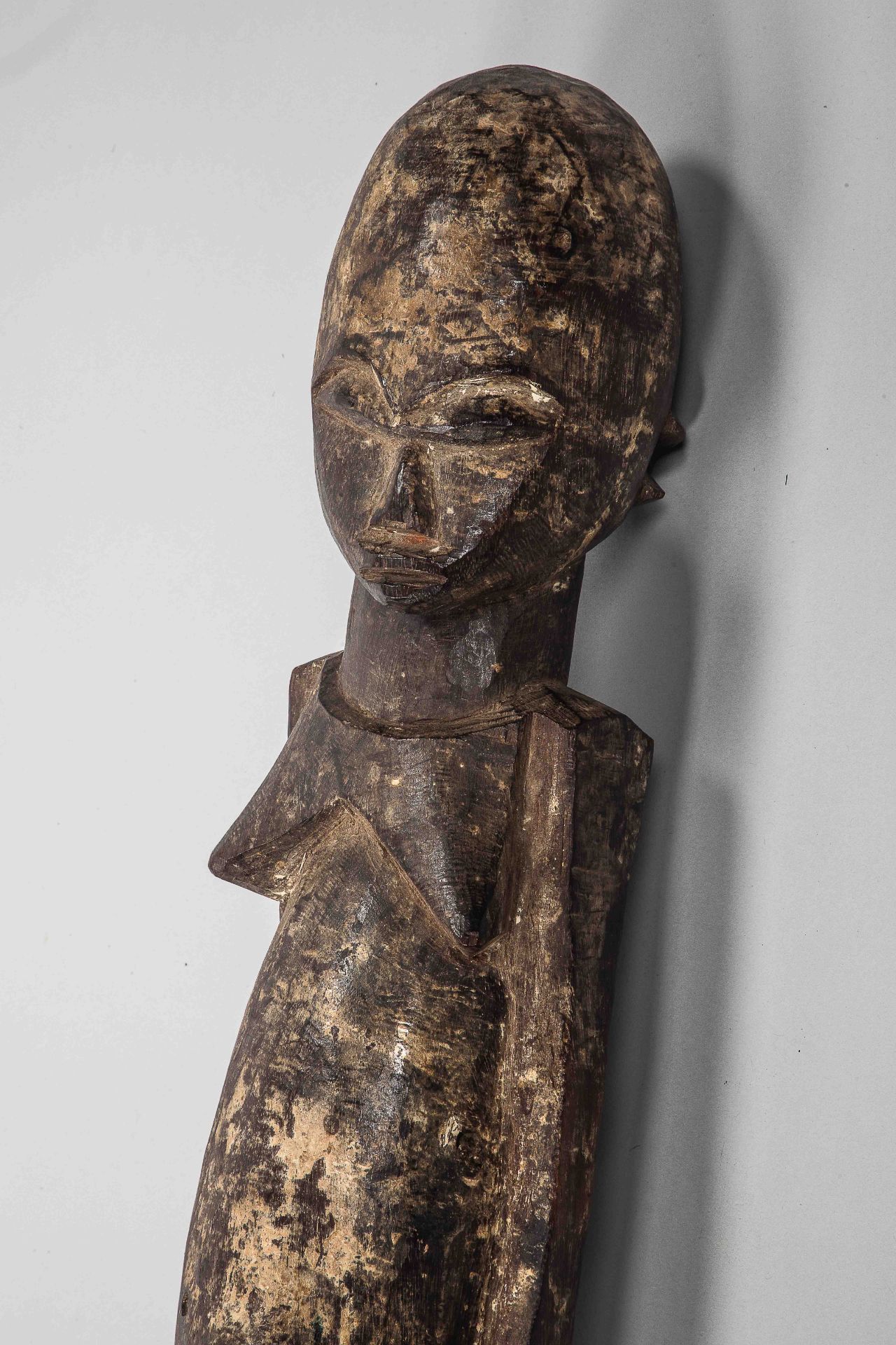 Statue Lobi Burkina-Faso 1920 Circa H 92 cm - - Bild 2 aus 2