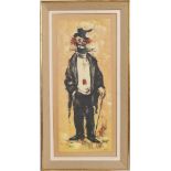 PIECE ENCADREE "CLOWN LA CLOCHE" DE BARDOT Tirage couleur encadrée sous [...]