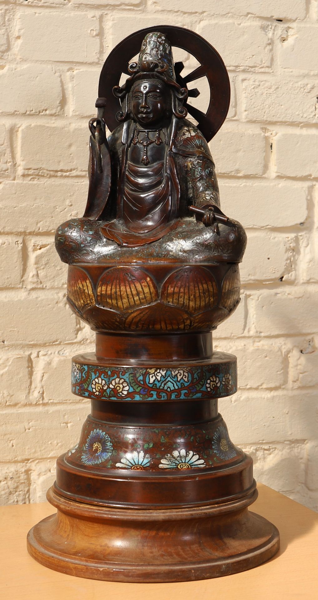 " BODHISATTVAS KWAN YIN ASSIS EN MEDITATION" EN CLOISONNE JAPON Bodhisattvas Kwan Yin [...]