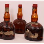 LOT DE 3 FLACONS DE "GRAND MARNIER" De la Maison "MARNIER-LAPOSTOLLE". 70 [...]