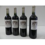 4 Château Haut peyrabon Cru Bourgeois de Haut Médoc 1985 -