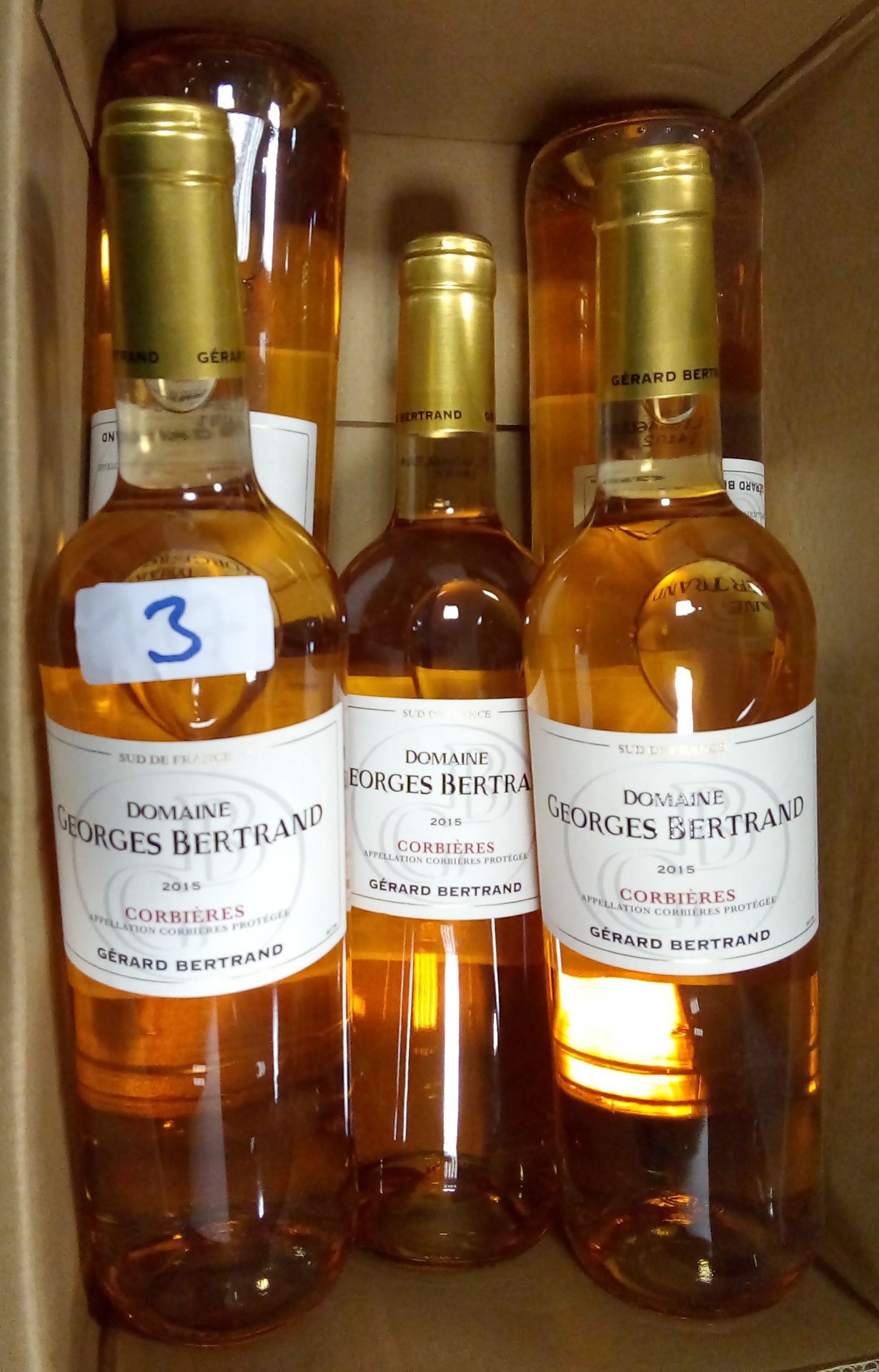 5 Domaine Georges Bertand Corbières Rosé Gérard Bertrand 2015 -