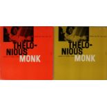 THELONIOUS MONK - GENIUS OF MODERN MUSIC VOLUMES 1 AND 2 - BLUE NOTE LPs.