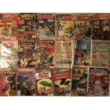ASSORTED COMICS AND ANNUALS - SGT. FURY / HAWKMAN / TOLKIEN ETC.