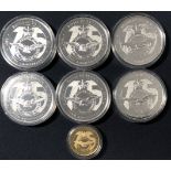 BATTLE OF BRITAIN 75TH ANNIVERSARY GOLD & SILVER COIN COLLECTION.
