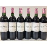 CHATEAU LARMANDE 1998 SIX BOTTLES.