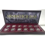 ARMISTICE DAY CENTENNIAL SILVER COIN COLLECTION.